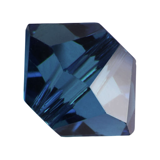 Preciosa Czech Crystal, Bicone Bead 3mm, Montana (36 Pieces)