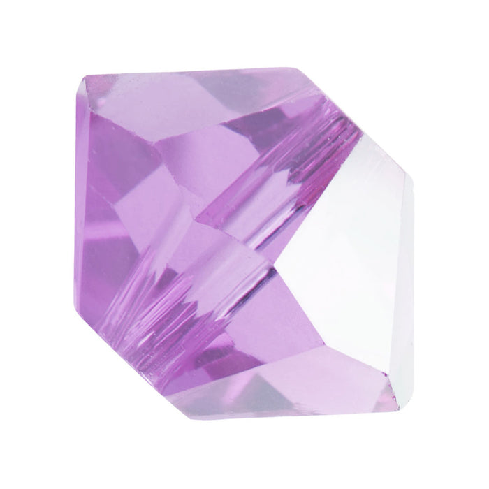 Preciosa Czech Crystal, Bicone Bead 3mm, Violet (36 Pieces)