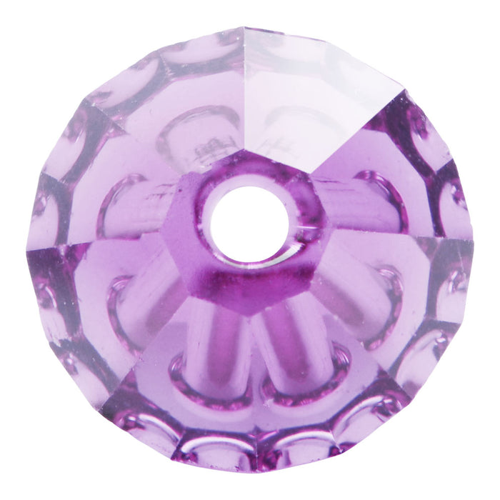 Preciosa Czech Crystal, Bicone Bead 3mm, Violet (36 Pieces)
