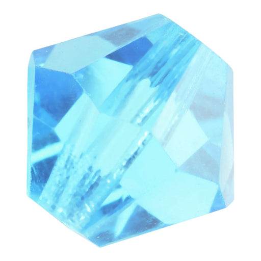 Preciosa Czech Crystal, Bicone Bead 4mm, Light Blue (40 Pieces)