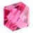 Preciosa Czech Crystal, Bicone Bead 4mm, Rose, (40 Pieces)