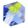 Preciosa Czech Crystal, Bicone Bead 4mm, Light Sapphire AB (40 Pieces)
