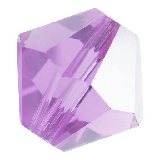 Preciosa Czech Crystal, Bicone Bead 4mm, Violet (40 Pieces)
