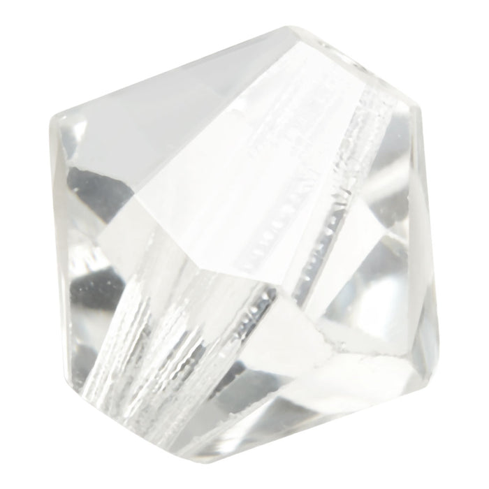 Preciosa Czech Crystal, Bicone Bead 5mm, Crystal (32 Pieces)