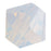 Preciosa Czech Crystal, Bicone Bead 5mm, White Opal (32 Pieces)