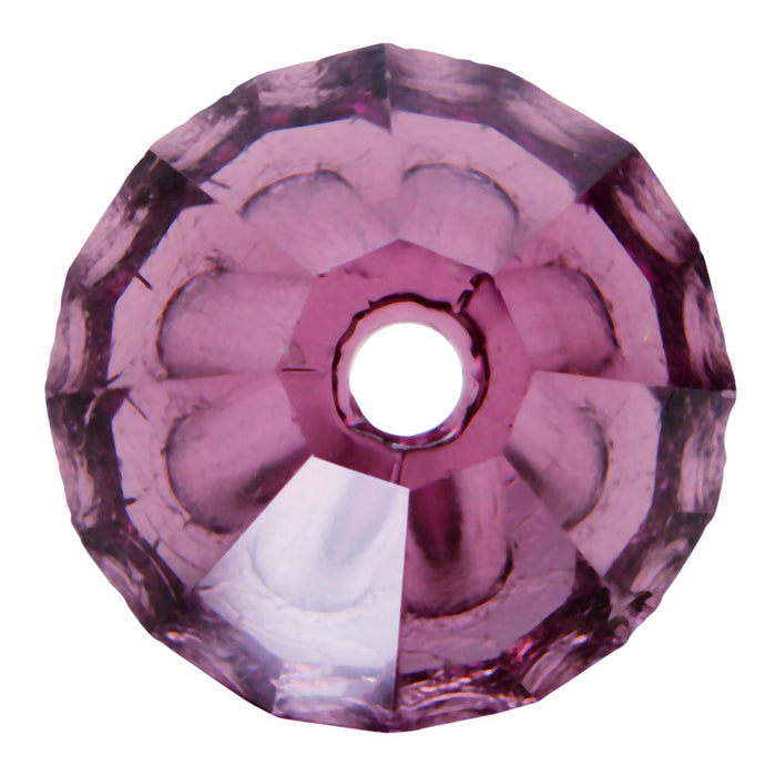 Preciosa Czech Crystal, Bicone Bead 6mm, Amethyst (36 Pieces)