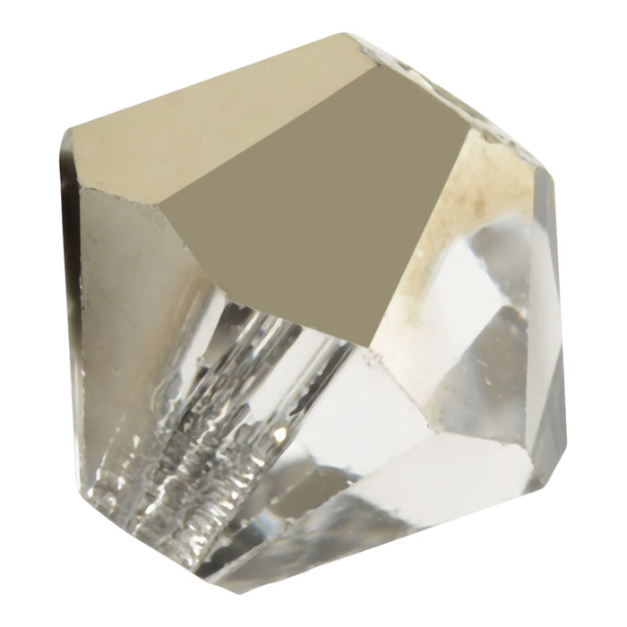 Preciosa Czech Crystal, Bicone Bead 6mm, Crystal Starlight Gold (36 Pieces)