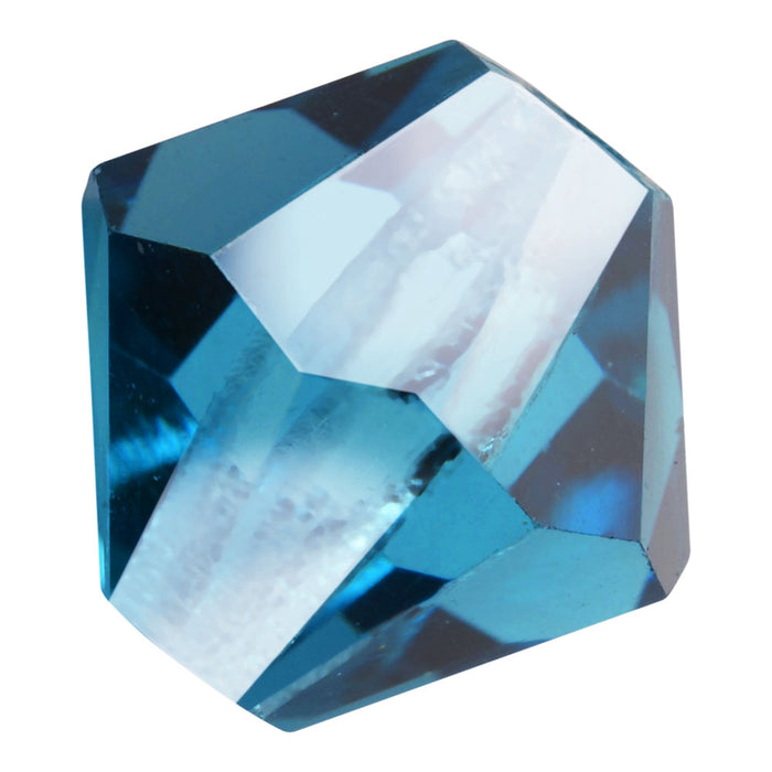 Preciosa Czech Crystal, Bicone Bead 6mm, Indicolite (36 Pieces)