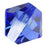 Preciosa Czech Crystal, Bicone Bead 8mm, Sapphire, (36 Pieces)