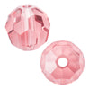 Preciosa Czech Crystal, Round Bead 4mm, Light Rose (40 Pieces)