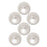 Preciosa Crystal Nacre Pearl, Round 12mm, White (6 Pieces)