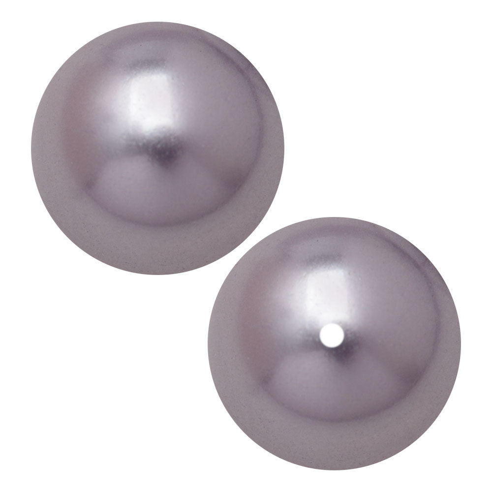 Preciosa Crystal Nacre Pearl, Round 4mm, Lavender (40 Pieces)