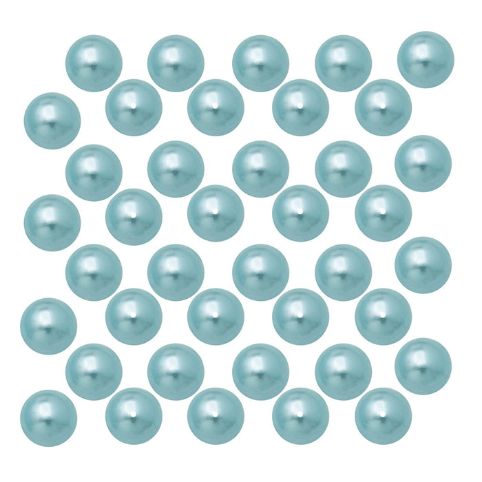 Preciosa Crystal Nacre Pearl, Round 4mm, Light Blue (40 Pieces)