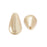 Preciosa Crystal Nacre Pearl, Pear 10x6mm, Light Creamrose (1 Piece)