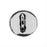 TierraCast Pewter Button, Round Heart Design 12mm Diameter, Antiqued Silver Plated (1 Piece)
