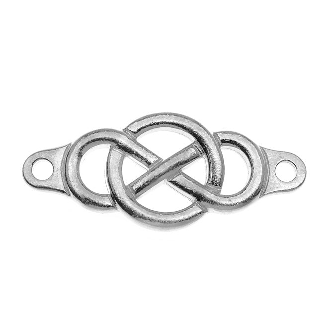 TierraCast Antiqued Lead-Free Pewter Infinity Link 15x35mm - 1 Piece