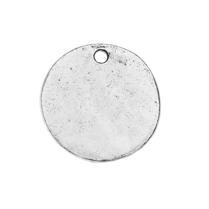 Nunn Design Charm, Rocky Mountain 20mm, Antiqued Silver (1 Piece)