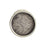 Nunn Design Bezel Lapel Pin, Mini Circle 12.5mm, Antiqued Silver (1 Piece)