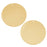 Solid Brass Blank Stamping 'Round Disk' Tag Pendant 25.5mm (2 pcs)