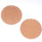 Solid Copper Round Stamping Blanks Pendants 25mm / 1 Inch (2 pcs)