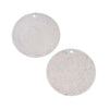 Antiqued Silver Plated Blank Stamping Circle Pendants 25mm (2 pcs)