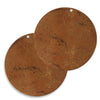 Vintaj Artisan Copper Blank Circle Blank Pendant 35mm (2 pcs)