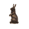 Vintaj Natural Brass Stamping Pendant - Artful Bunny Rabbit 25 x 10mm (1 pcs)