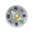 Working Aluminum Compass For Embellishments - 12mm Diameter (1 pcs)