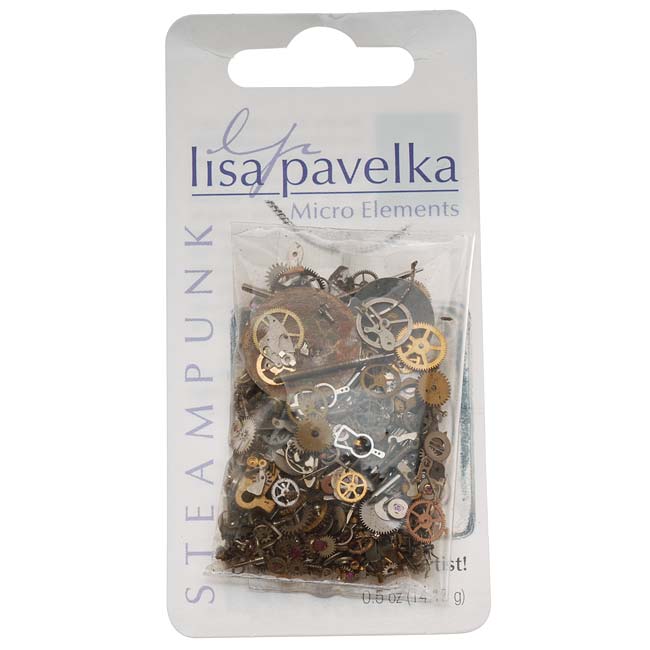 Lisa Pavelka Micro Elements - Steampunk Collection Watch Gears And Cogs -0.5 oz