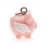 Hand Painted 3-D Flying Pig Charm Lightweight 17mm (1 Piece)