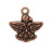 TierraCast Pewter Charm, Thunderbird 19mm, Antiqued Copper Plated (1 Piece)