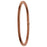 Open Frame, Oval Hammered Hoop 39x26mm, Antiqued Copper, by Nunn Design (1 Piece)
