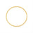 Beadable Open Frame Link, Circle 30mm, Gold Tone (4 Pieces)