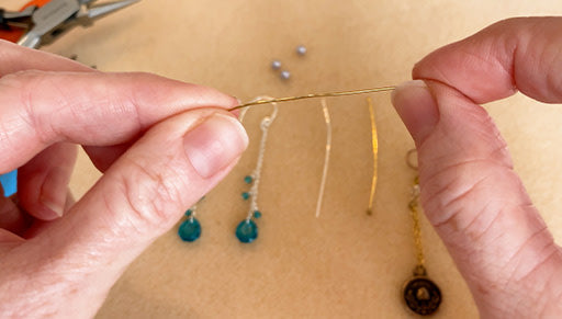 How to Open and Close Eye Pins for Jewelry Making — Beadaholique