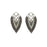 Zola Elements Charm, Monochromatic Inverted Drop 12x21mm, Silver Tone (2 Pieces)