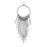 Zola Elements Pendant, Graduated Paddle Set On Ring 20x58mm, Antiqued Silver Tone