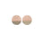 Zola Elements Wood & Resin Pendant, Coin 15mm, Blossom Pink (2 Pieces)