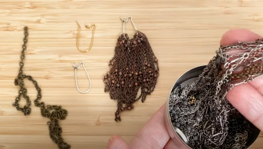 Quick Tip: How to Use Earring Findings to Keep Your Jewelry Making Chain Organized