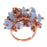 Retired - Periwinkle Cluster Ring