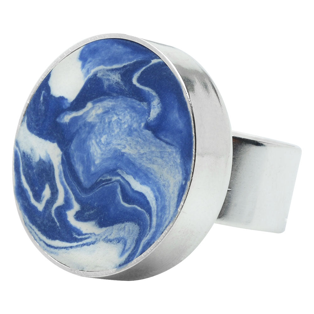 Retired - Blue Marbled Ring