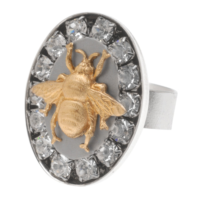 Retired - Regal Bumble Bee Ring