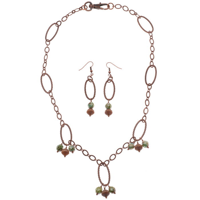 Retired - Good Earth Necklace and Earring Set