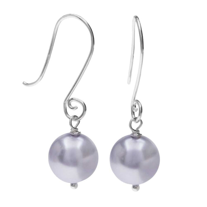 Sterling Silver Bridesmaids Jewelry Set featuring Austrian Crystal Pearls