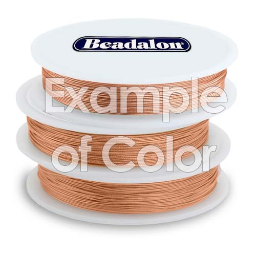 Beadalon Beading Wire Silverose 7 Strand .018 Inch / 30 Feet