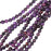 Dakota Stones Gemstone Beads, Purple Crazy Lace Agate, Round 4mm (8 Inch Strand)