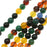 Gemstone Beads, Agate, Round 6mm, Color Mix (14.5 Inch Strand)