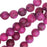 Dakota Stones Gemstone Beads, Pink Crazy Lace Agate, Round 10mm (8 Inch Strand)