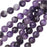 Dakota Stones Gemstone Beads, Dog Teeth Amethyst, Round 8mm (8 Inch Strand)