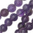Dakota Stones Gemstone Beads, Purple Amethyst, Round 6mm (8 Inch Strand)