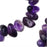 Gemstone Beads, Amethyst, Nugget 5-12mm, Purple (15.5 Inch Strand)